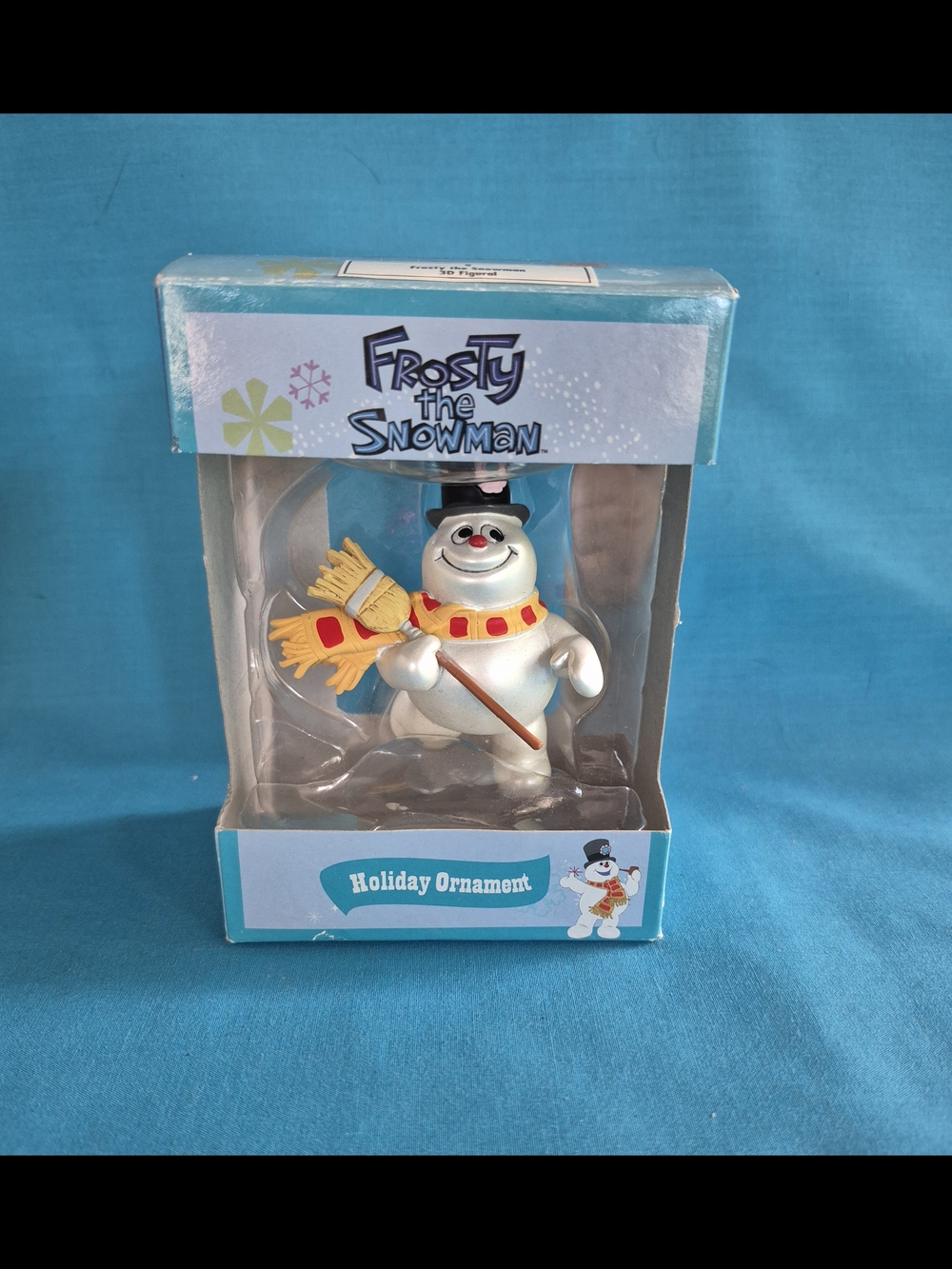 Frosty the Snowman 3D Figural Christmas Ornament Warner Brothers NIP